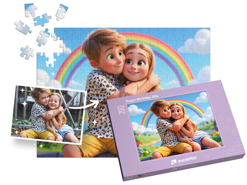 Puzzle z fotky AI Art