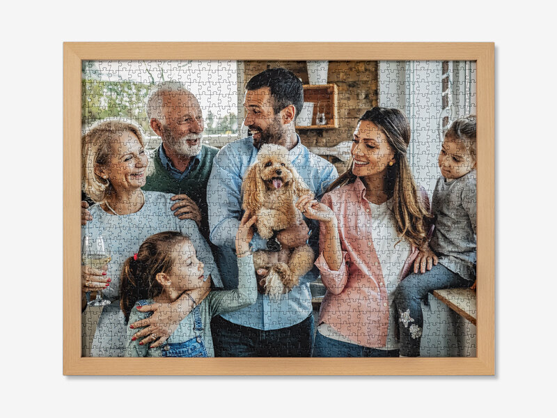 Skládací rámeček na puzzle 1000 dílků