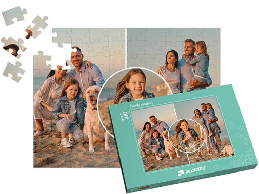 Složené puzzle z fotky 100 dílků