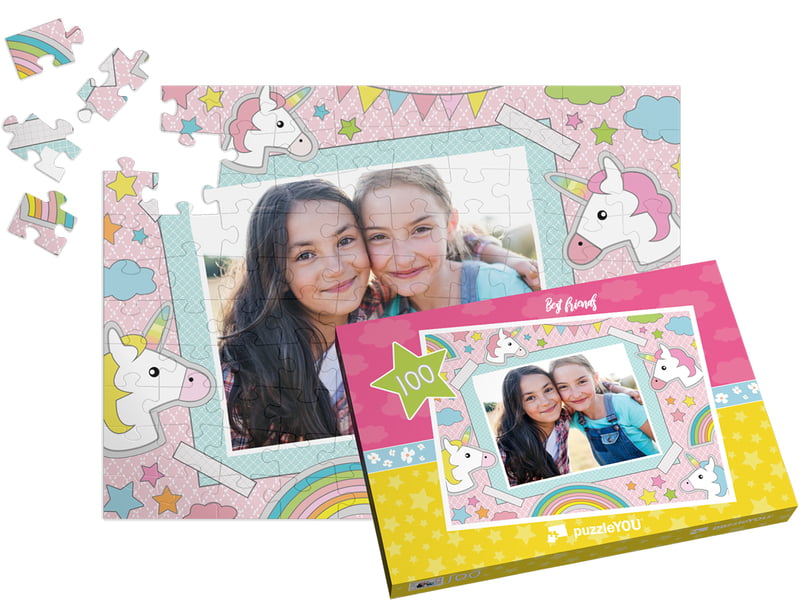 Složené fotopuzzle 100 s puzzle-krabičkou