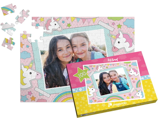 Složené fotopuzzle 100 s puzzle-krabičkou