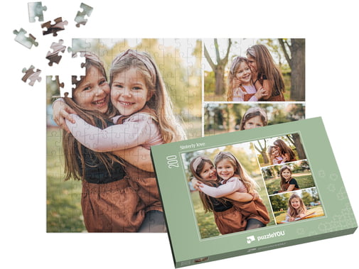 Složené fotopuzzle 200 dílků