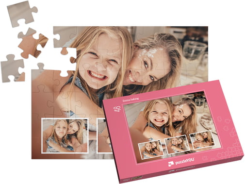 Složené puzzle z fotky 48 dílků