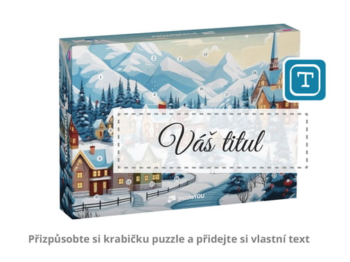 Přizpůsobte si krabičku puzzle a přidejte si vlastní text